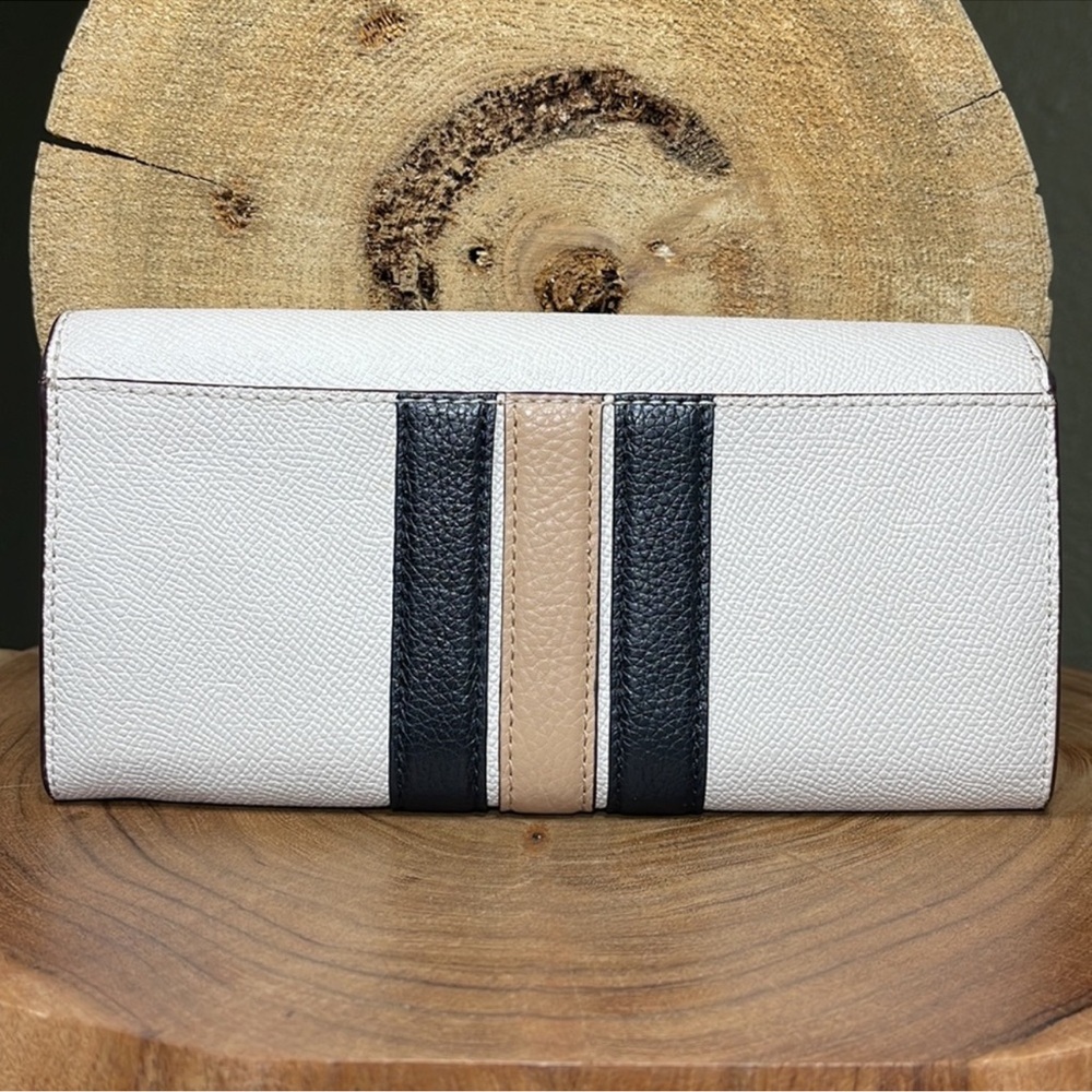 COACH Slim Envelope Wallet with Coach Bear - Picture 2 of 16